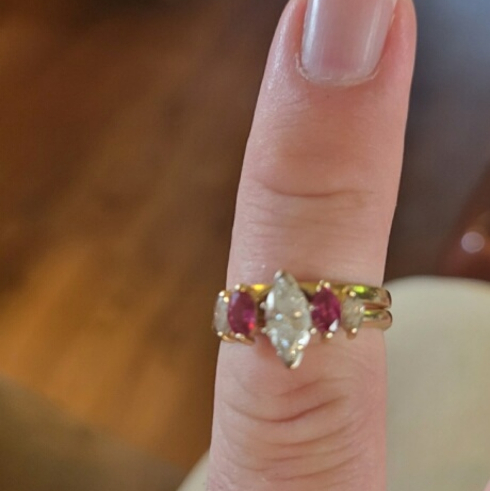 Womens wedding set